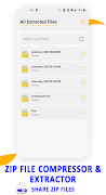 3 Schermata Zip File Reader Compressor App