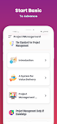 Learn Project Management capture d'écran 2