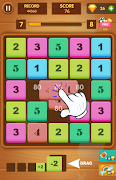 Level Up Numbers- Merge Blocks screenshot 1