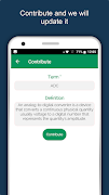 برنامه‌نما Electronics Dictionary Offline عکس از صفحه