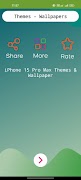 i15 Pro Max Wallpaper: Theme الملصق