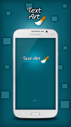 Text Art plakat
