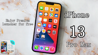 برنامه‌نما iPhone 13 Pro Max Launcher عکس از صفحه