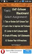 Self-Esteem Blackboard โปสเตอร์