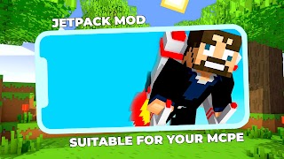 Jetpack Mod for Minecraft 포스터