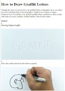 How to Draw Graffiti Screenshot 1