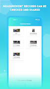 برنامه‌نما Distance Meter عکس از صفحه