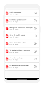 Curso de Ingles Básico capture d'écran 1