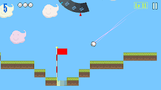 Static Golf [Angular game] постер