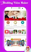 Wedding Video Maker ภาพหน้าจอ 1