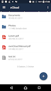 ocloud for owncloud اسکرین شاٹ 2