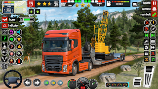 US Truck Driving-Truck Game 스크린샷 1