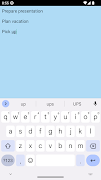 Simple Sticky Note Widget скриншот 2