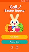 Call Easter Bunny poster