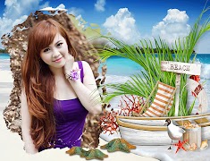 bingkai foto laut screenshot 5