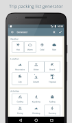 PackTeo - Travel Packing List screenshot 1