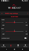 برنامه‌نما WAKE Amp عکس از صفحه