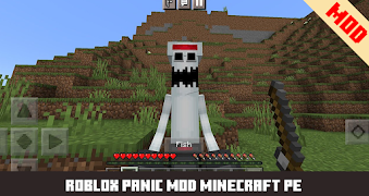 برنامه‌نما Roblox panic Mod Minecraft عکس از صفحه
