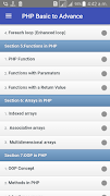 PHP Basic to Advance скриншот 1