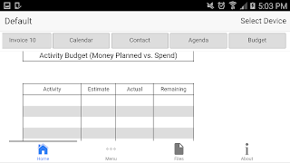 برنامه‌نما Invoice Manager عکس از صفحه