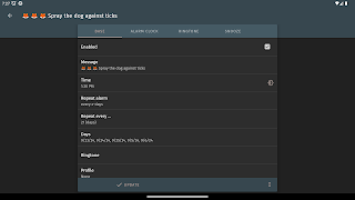 Alarm clock + calendar + tasks اسکرین شاٹ 7