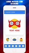 برنامه‌نما Logo Maker For Gaming عکس از صفحه