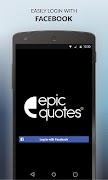 Epic Quotes captura de pantalla 1