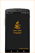 JavaProg - Core Java Programs 스크린샷 1
