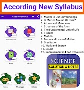 Class 9 Science Solution Notes постер