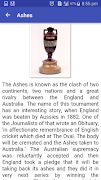 Cricket Dictionary capture d'écran 2