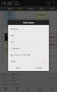 Timetable - planner for school تصوير الشاشة 4