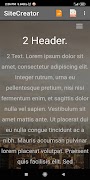 Site Creator Pro تصوير الشاشة 6