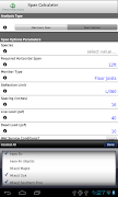 AWC Span Calc screenshot 6