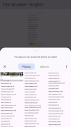 1 Schermata Text Scanner - English