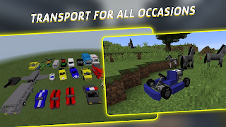 برنامه‌نما More Transport Minecraft Mods عکس از صفحه