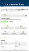 6 Schermata Belkin Router Setup Guide