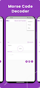 برنامه‌نما Morse Code Translator عکس از صفحه
