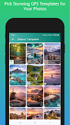 برنامه‌نما GPS Camera عکس از صفحه