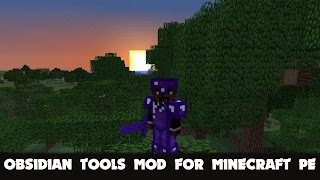Obsidian Tools Mod Minecraft imagem de tela 1