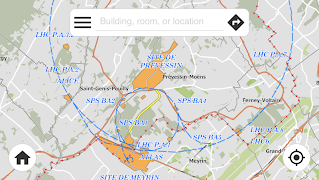 MapCERN screenshot 3
