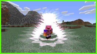 Superhero Power Mod Minecraft โปสเตอร์