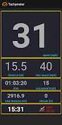 Tachymeter screenshot 2