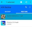 برنامه‌نما App Backup (Restore & Share) عکس از صفحه