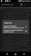 TextFileBrowser screenshot 1