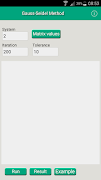 Gauss Seidel screenshot 4