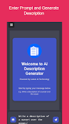AI Description Generator اسکرین شاٹ 1