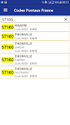 Codes Postaux France screenshot 1