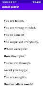 Spoken English - Grammar screenshot 3