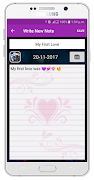 4 Schermata Love Diary