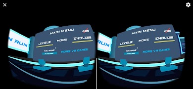 برنامه‌نما VR Neon Run عکس از صفحه